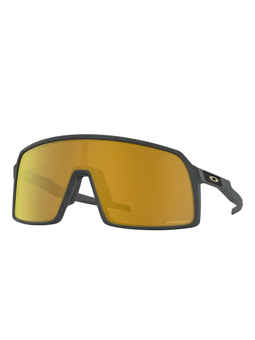 Oakley Sutro matte carbon prizm sunglasses Zwart