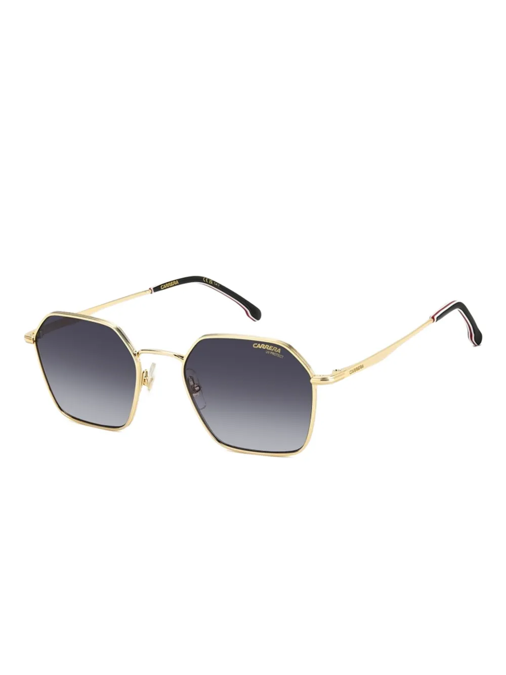 Carrera geometric-frame sunglasses Goud