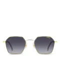 Carrera geometric-frame sunglasses - Gold