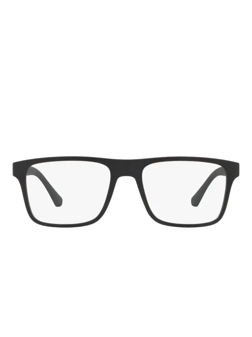 Emporio Armani rectangle-frame convertible glasses - ブラック Emporio Armani rectangle-frame convertible glasses - ブラック