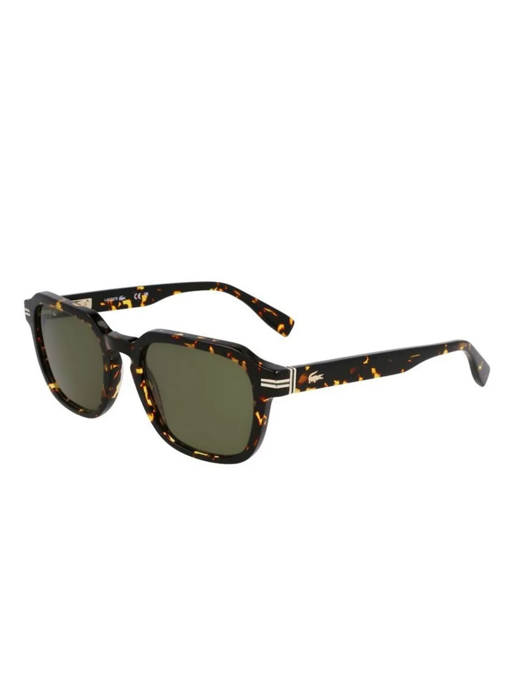 Lacoste tortoiseshell square-frame sunglasses | Image 2