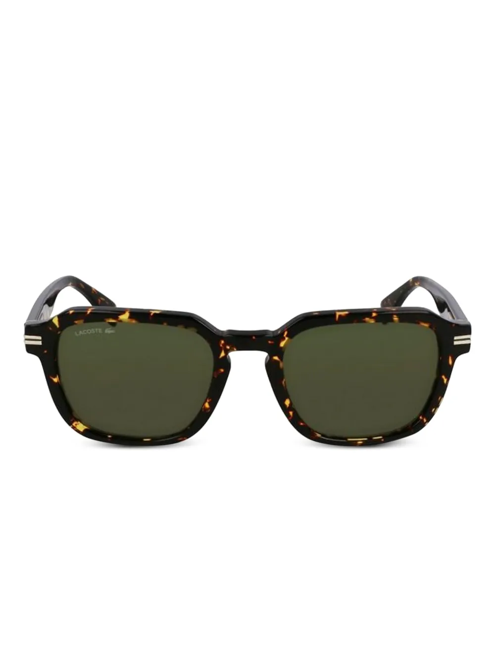 Lacoste tortoiseshell square-frame sunglasses Bruin