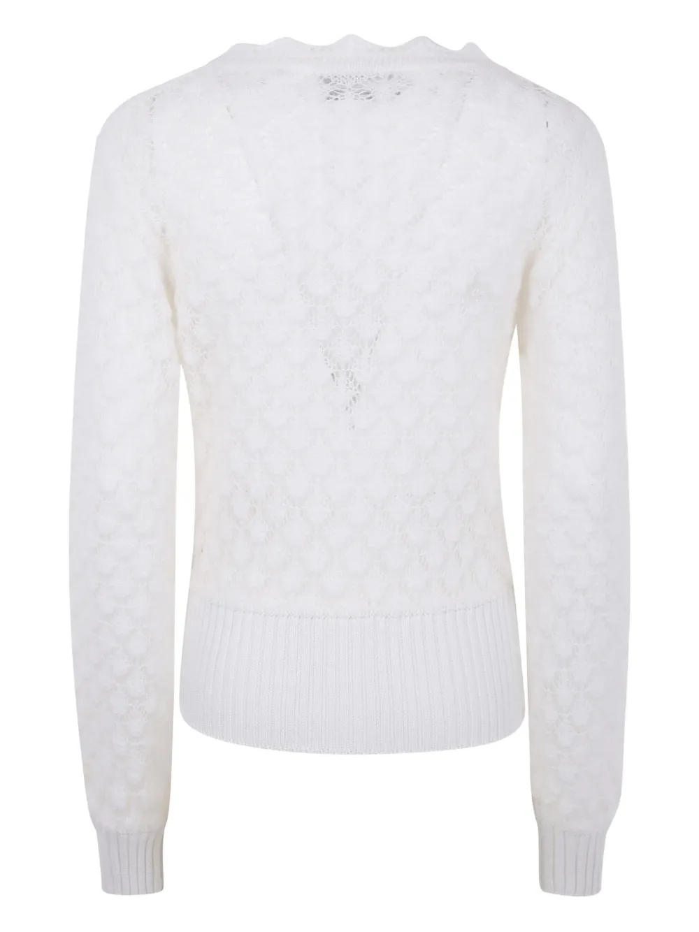 Blumarine lace-knit sweater | Knitted Sweaters | Image 2