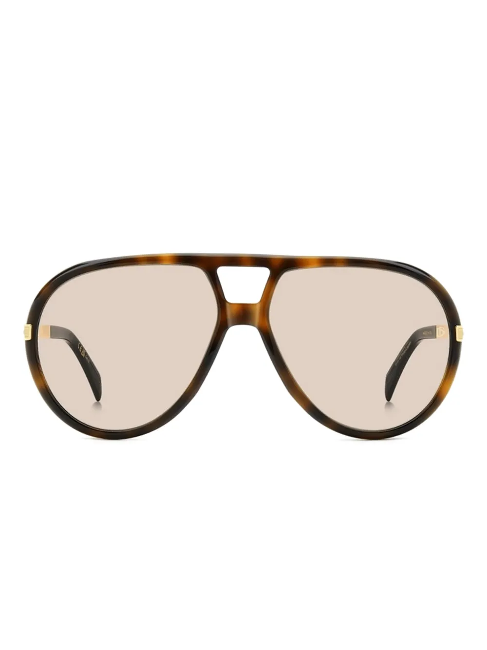 DAVID BECKHAM EYEWEAR pilot-frame sunglasses - ブラウン DAVID BECKHAM EYEWEAR pilot-frame sunglasses - ブラウン