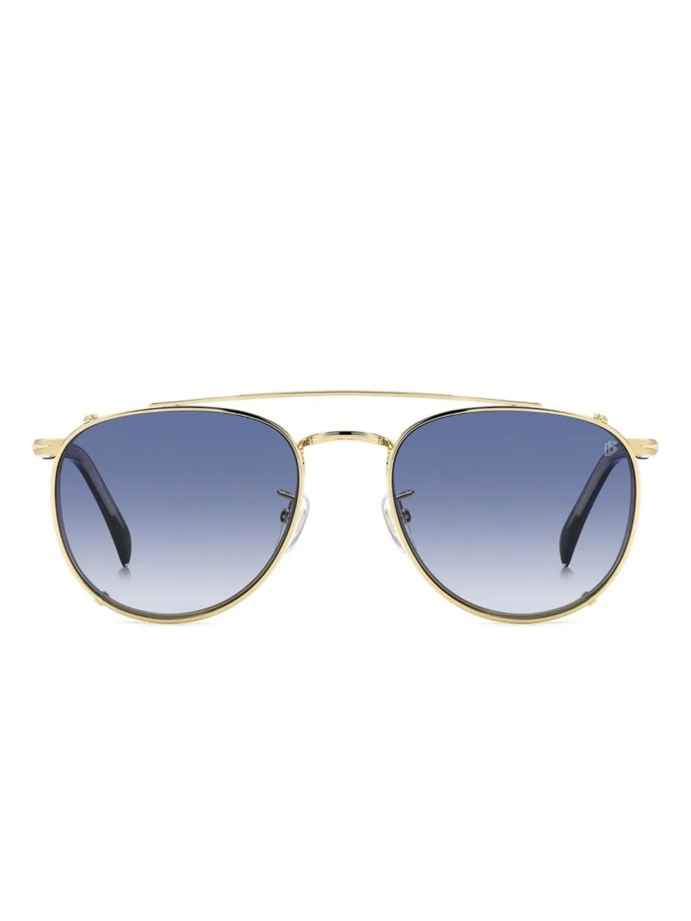 DAVID BECKHAM EYEWEAR Clip-on zonnebril Goud