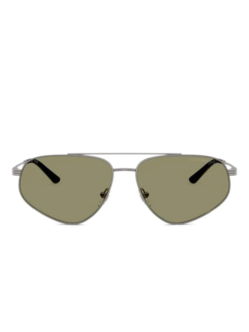 Emporio Armani geometric-frame sunglasses Zilver