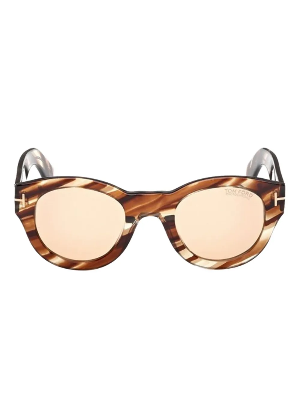 TOM FORD tortoiseshell sunglasses - Marrone