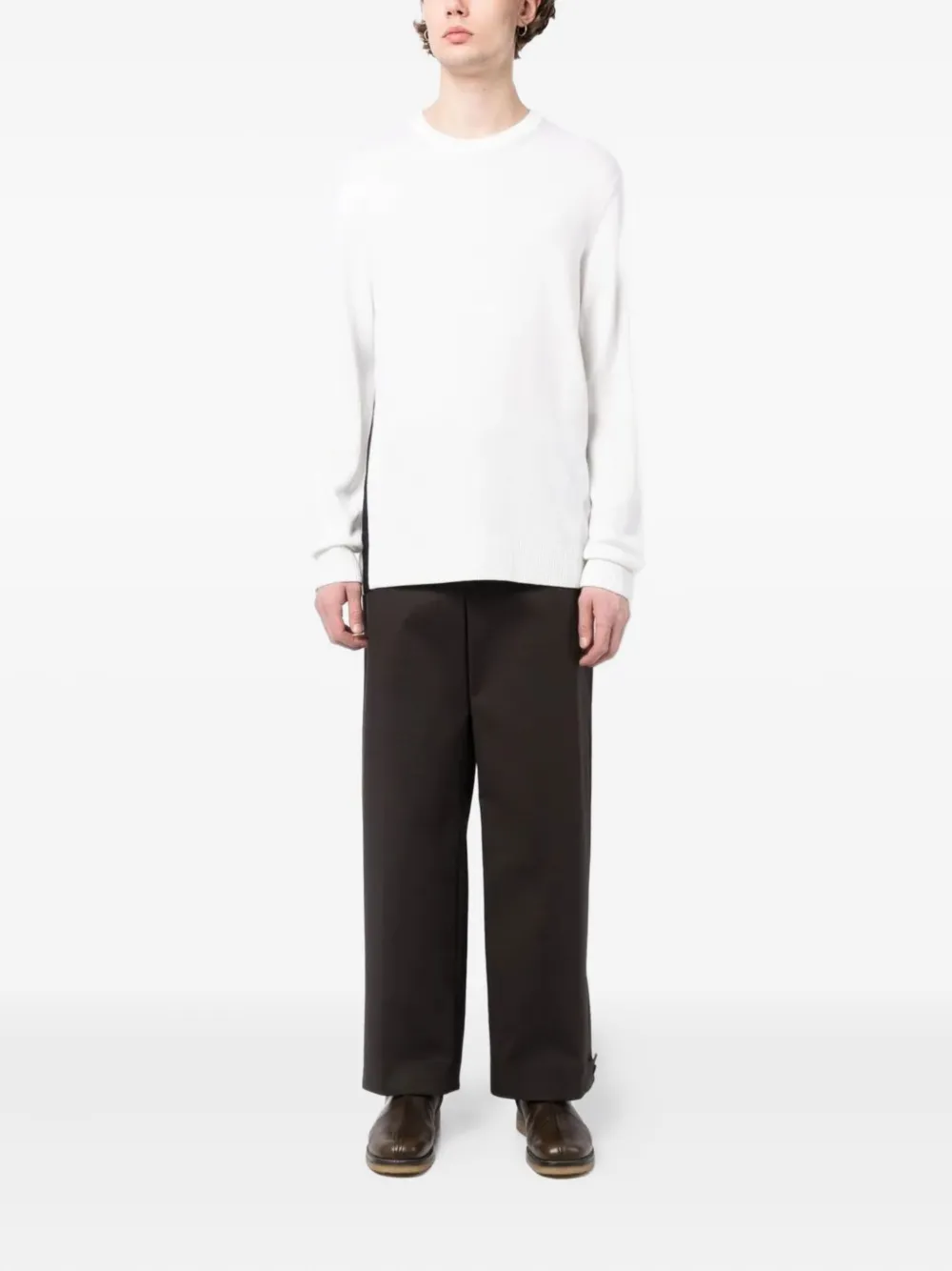 Dunhill cotton sweater Wit