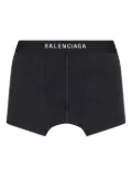 Balenciaga boxer-style mini skirt - Black