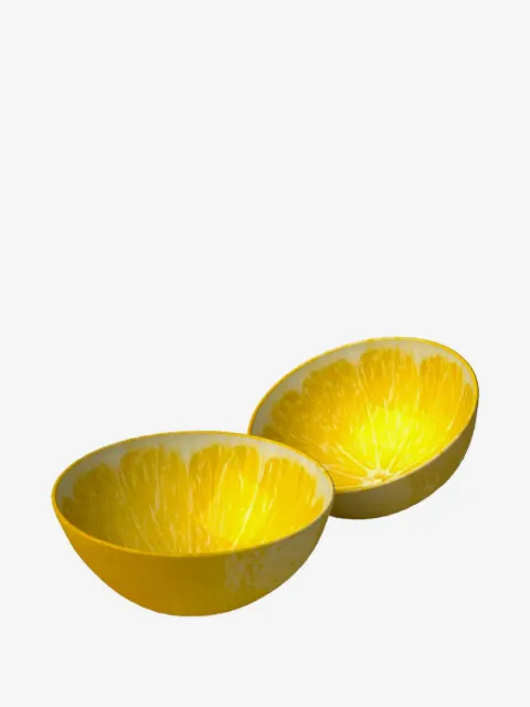 Bordallo Pinheiro Citron bowl (set of two)