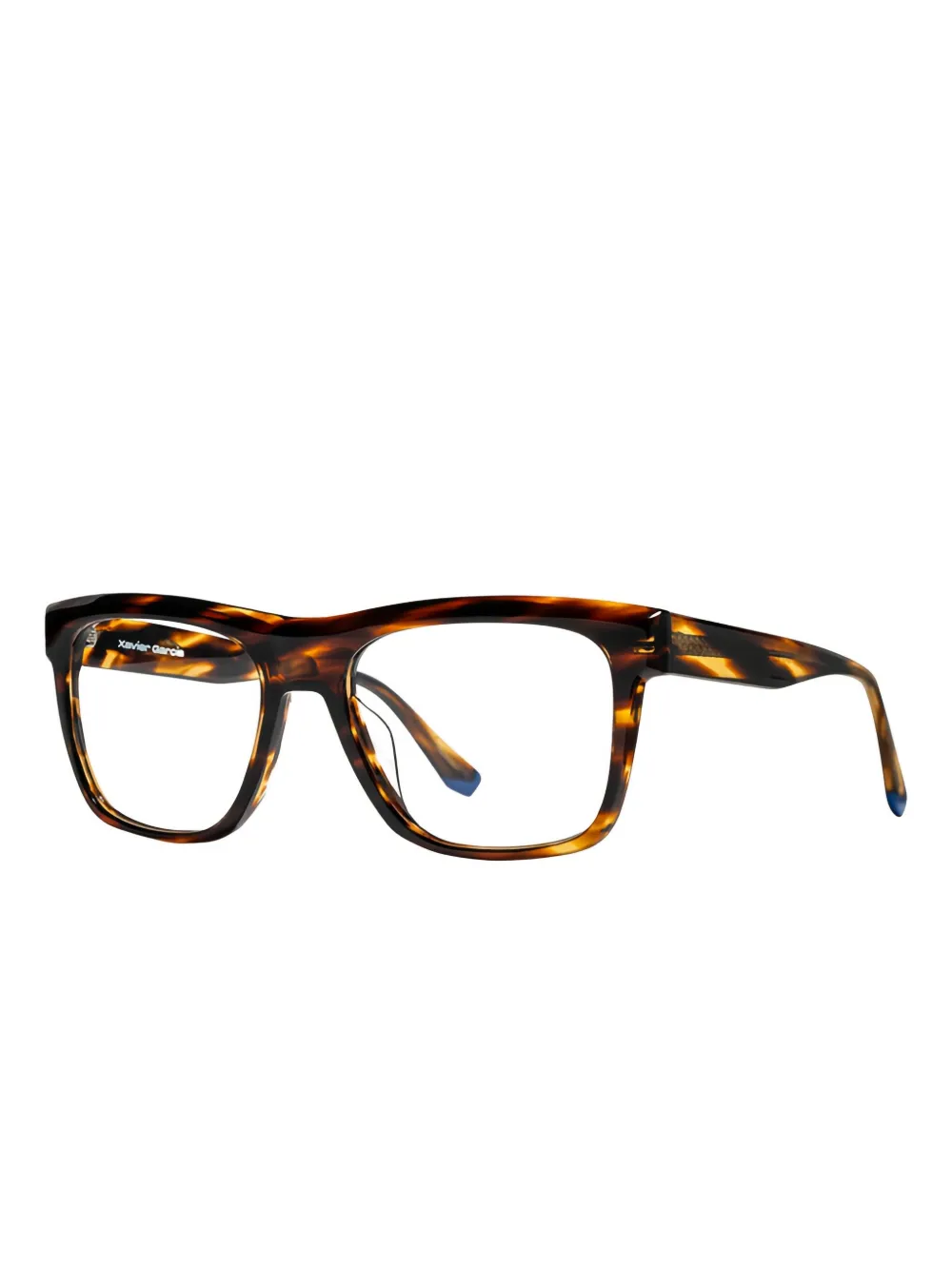 Xavier Garcia Design Ganges square-frame glasses | Men | Image 2