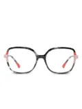 Xavier Garcia Design textured square frames - Black