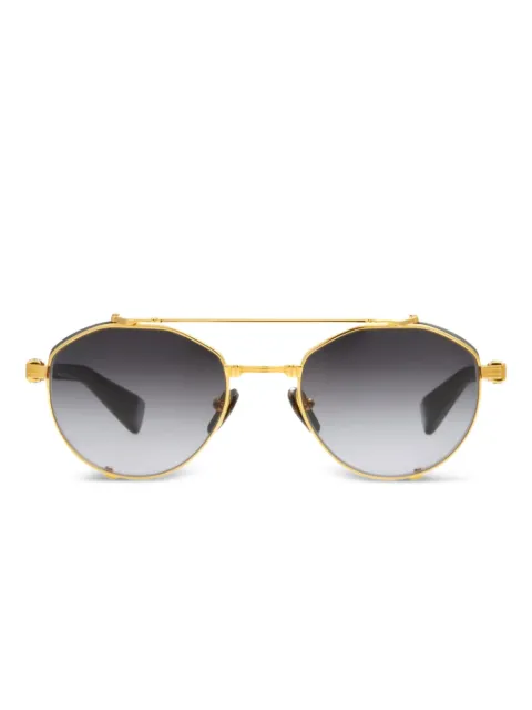 Balmain Eyewear lentes de sol con armazón redonda