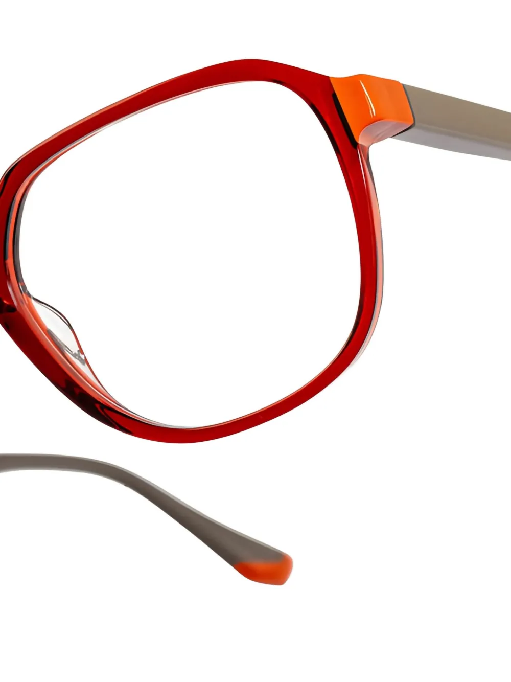  Xavier Garcia Design Zambeze Glasses - Red 