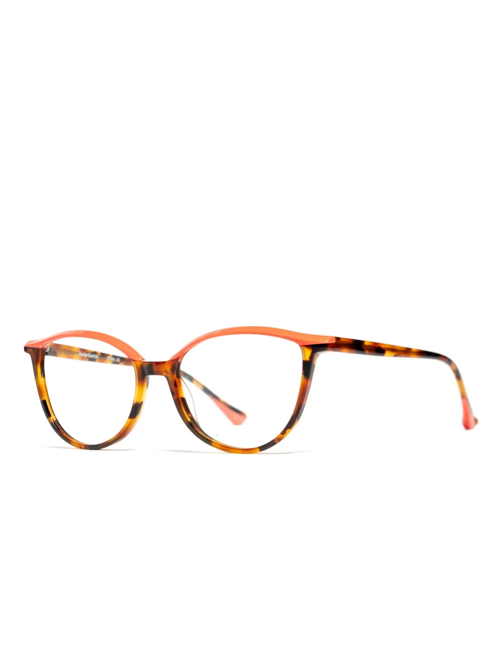 Xavier Garcia Design tortoiseshell round frames | Brown | Image 1