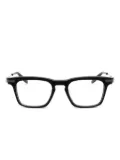Akoni rectangle-frame glasses - Black