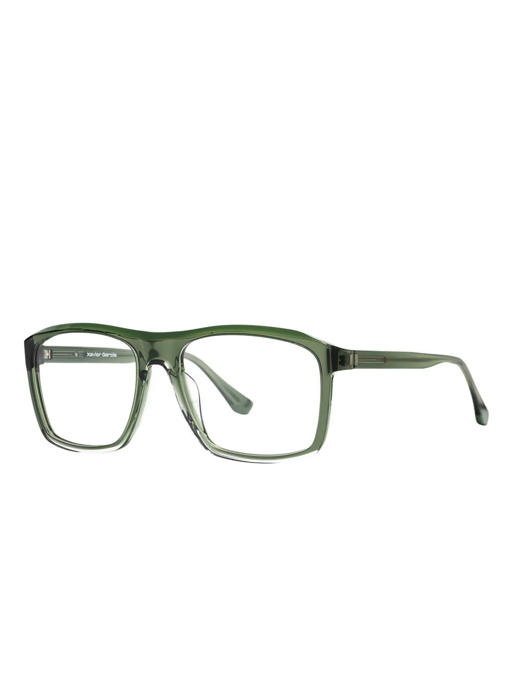 Xavier Garcia Design Edvard rectangle-frame glasses | Men | Image 2