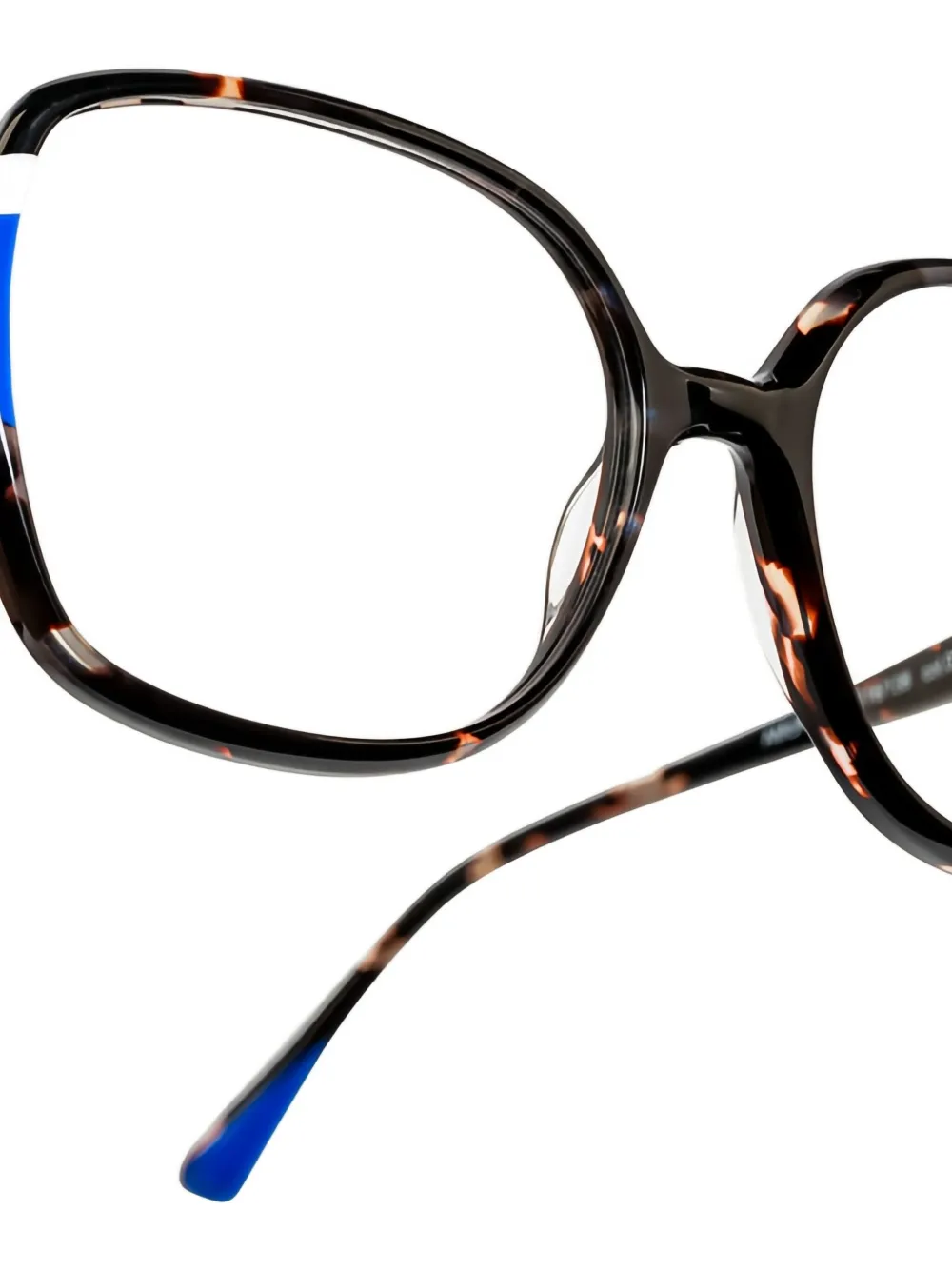  Xavier Garcia Design Amur Butterfly-frame Glasses - Brown 