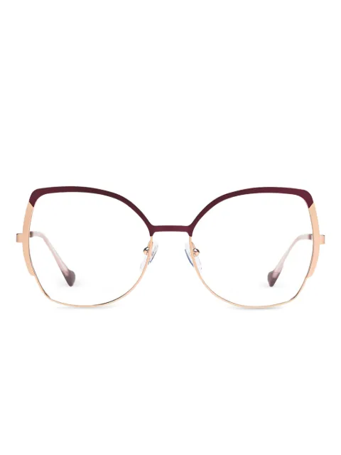 Xavier Garcia Design Adele butterfly-frame glasses