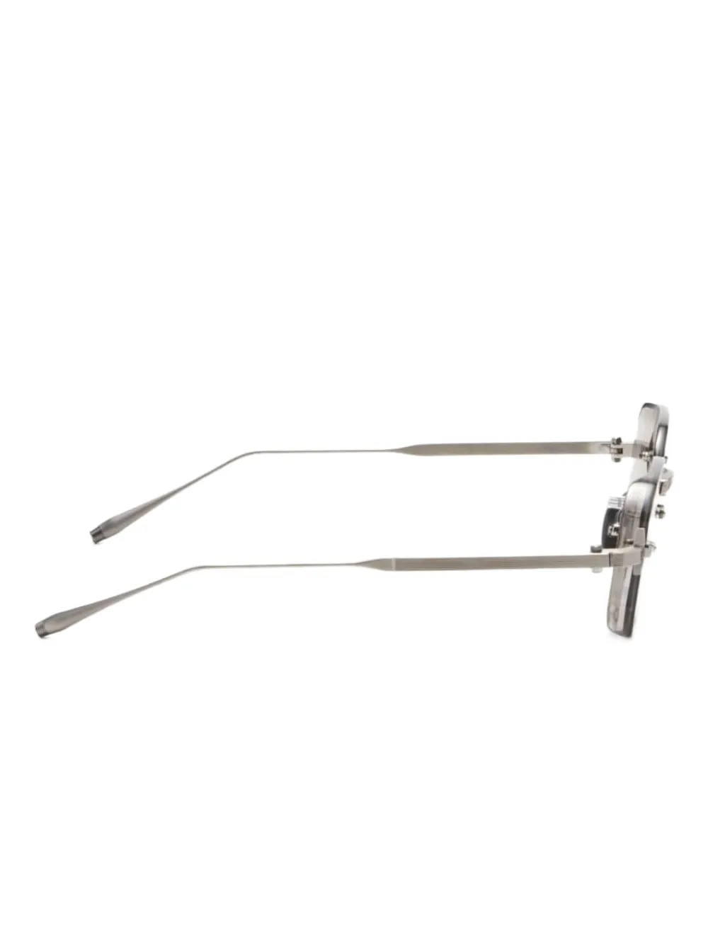 Akoni Juno Two geometric-frame sunglasses Zilver