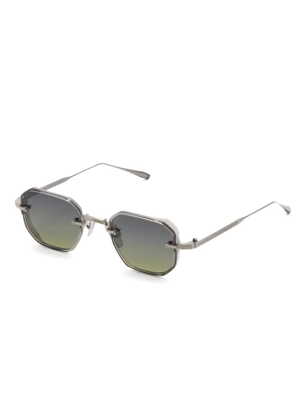 Akoni Juno Two geometric-frame sunglasses Zilver