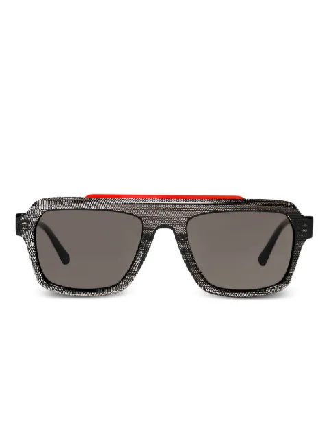 Xavier Garcia Design lentes de sol con armazón geométrica