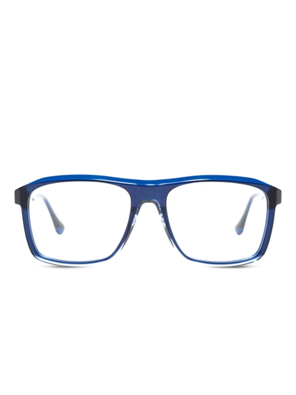 Xavier Garcia Design EDVARD rectangle-frame glasses | Blue | Image 1