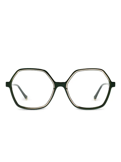 Xavier Garcia Design Eurin Brille mit geometrischem Gestell