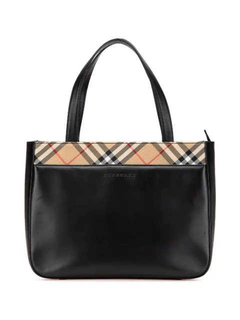 Burberry Pre-Owned 2000-2017 Nova Check Trimmed Leather handbag