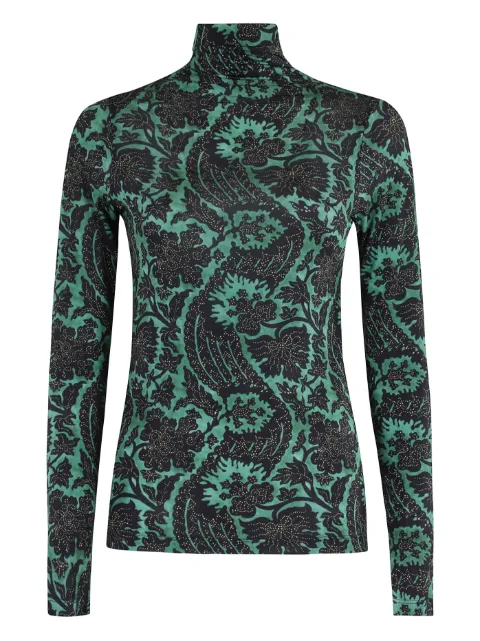 Ulla Johnson floral-print turtleneck top
