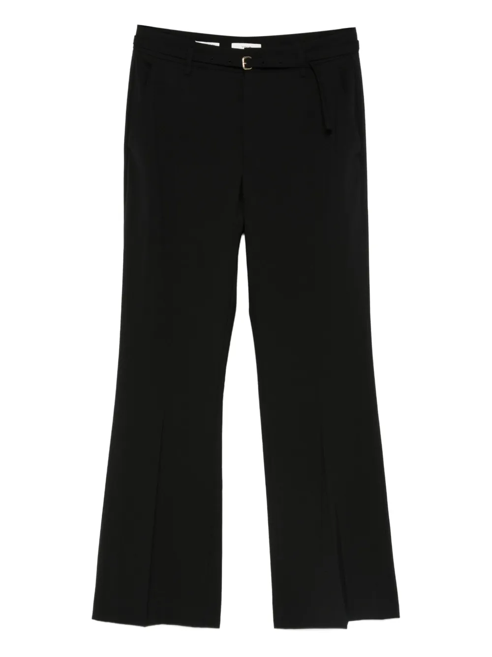 Vince flared-leg tailored trousers Zwart