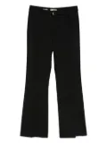 Vince flared-leg tailored trousers - Black