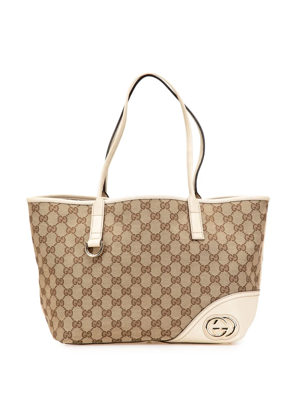 2000-2015 Medium GG Canvas New Britt tote bag