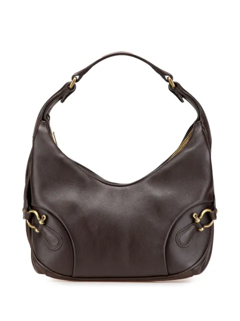 Burberry Pre-Owned 2000-2017 Leather Hobo shoulder bag