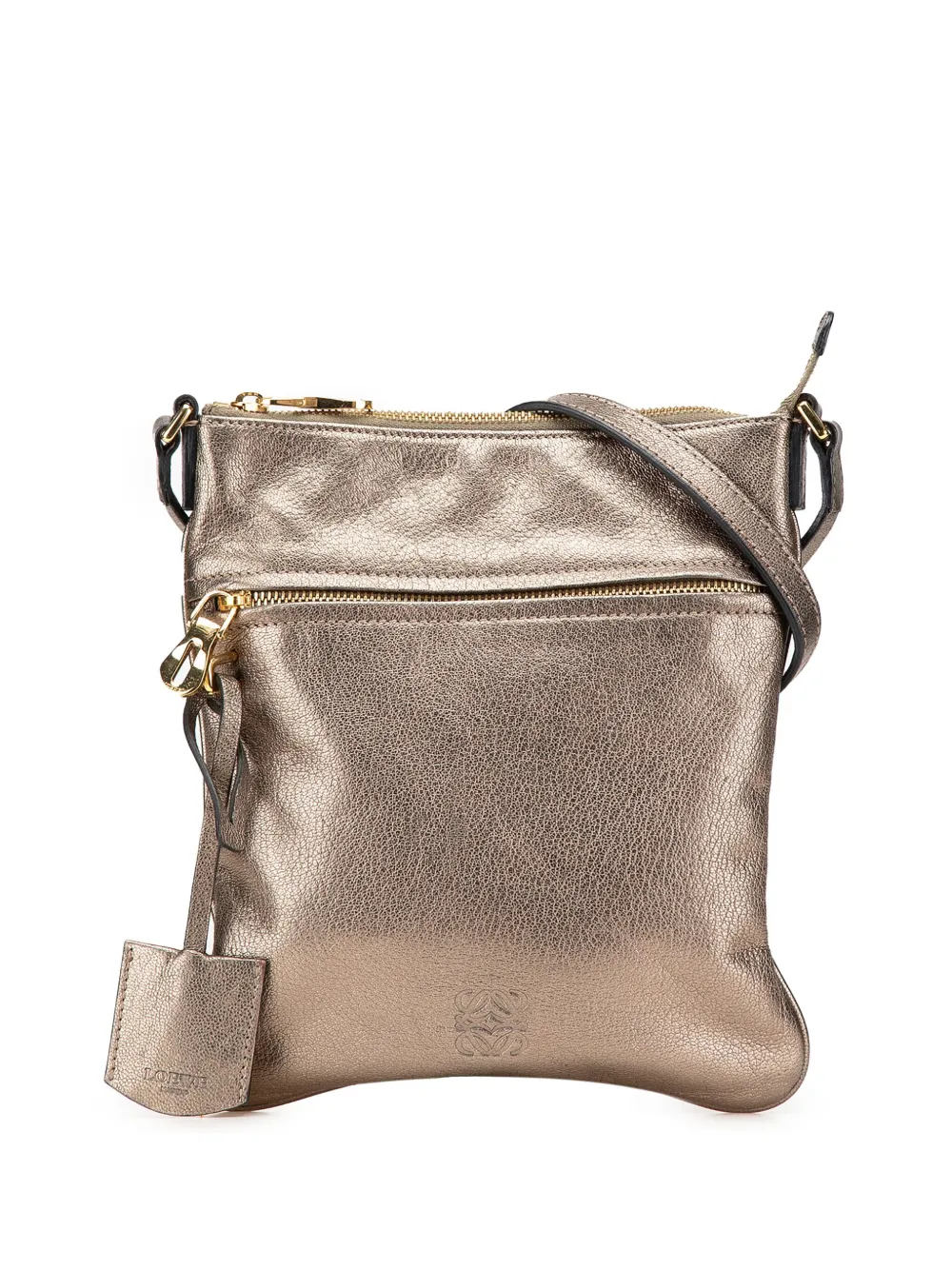 2011 Anagram Leather Messenger Bag crossbody bag