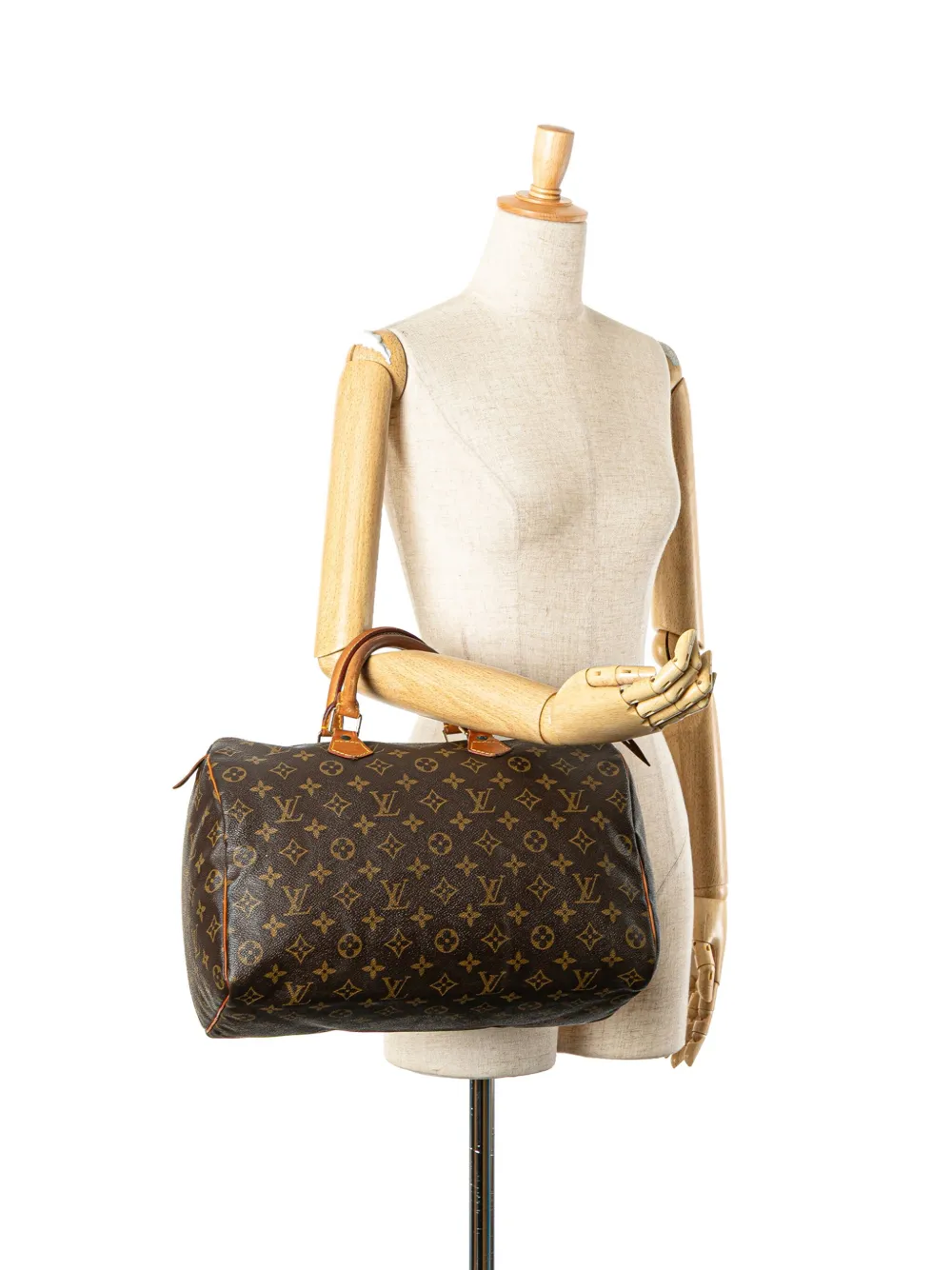 Louis Vuitton Pre-Owned 1997 Monogram Speedy 35 boston bag | Pre-Owned | Image 2