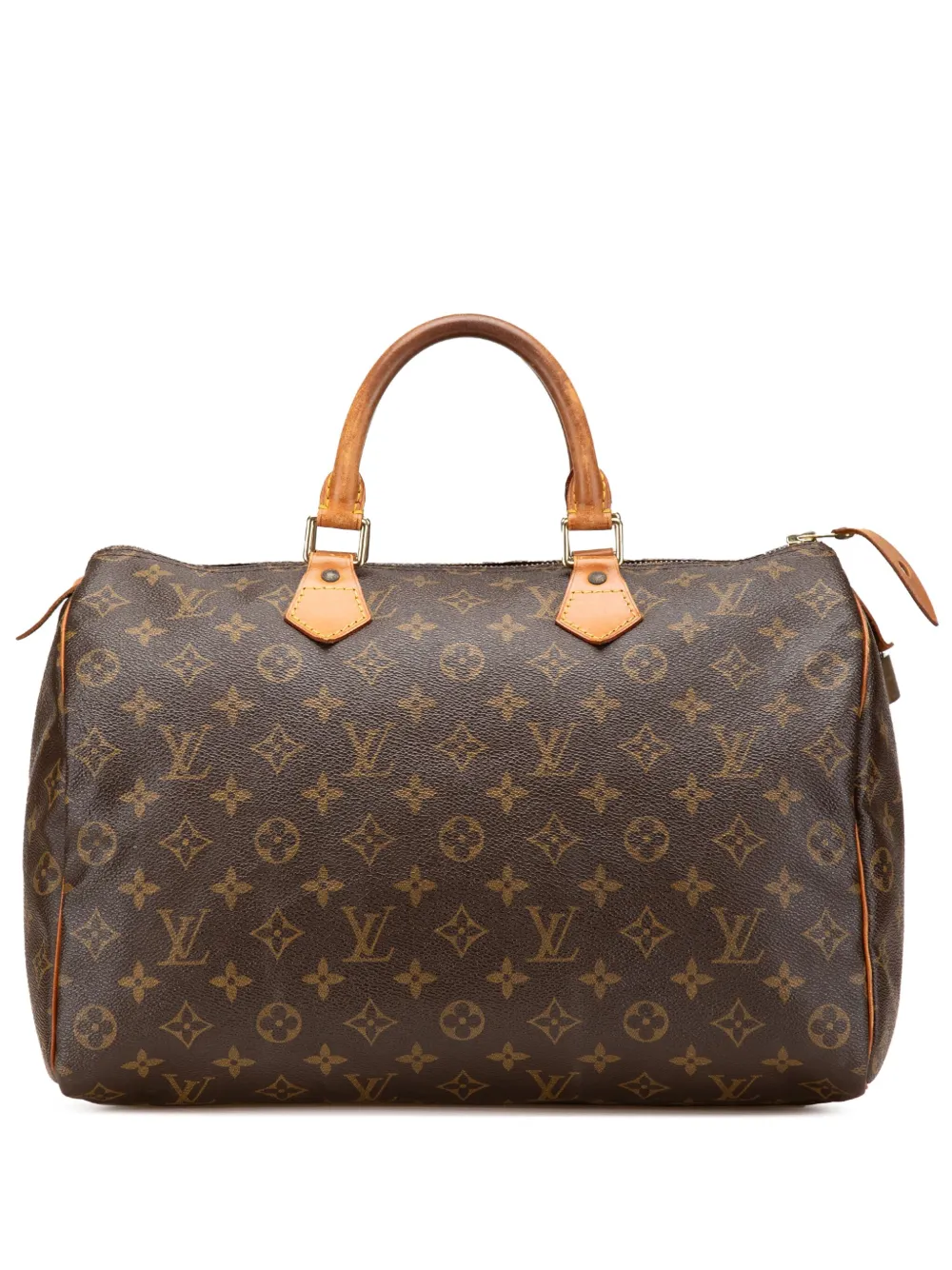 Louis Vuitton Pre-Owned 1997 Monogram Speedy 35 boston bag - ブラウン Louis Vuitton Pre-Owned 1997 Monogram Speedy 35 boston bag - ブラウン