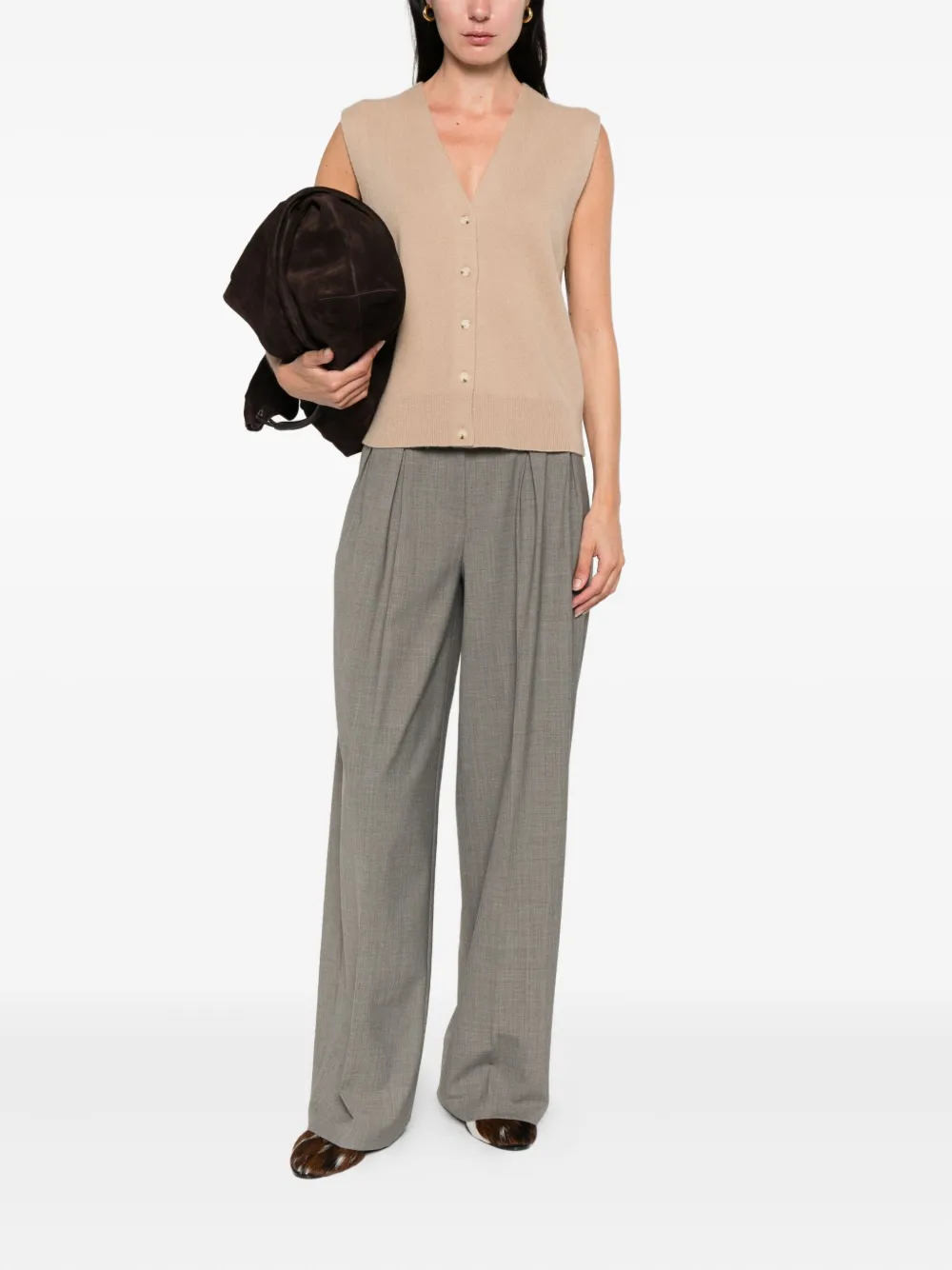 Vince buttoned vest Bruin
