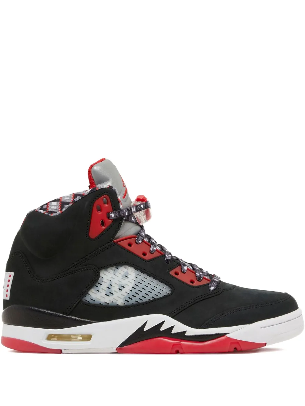 Jordan Air 5 Retro "Friends & Family Quai 54" sneakers Zwart