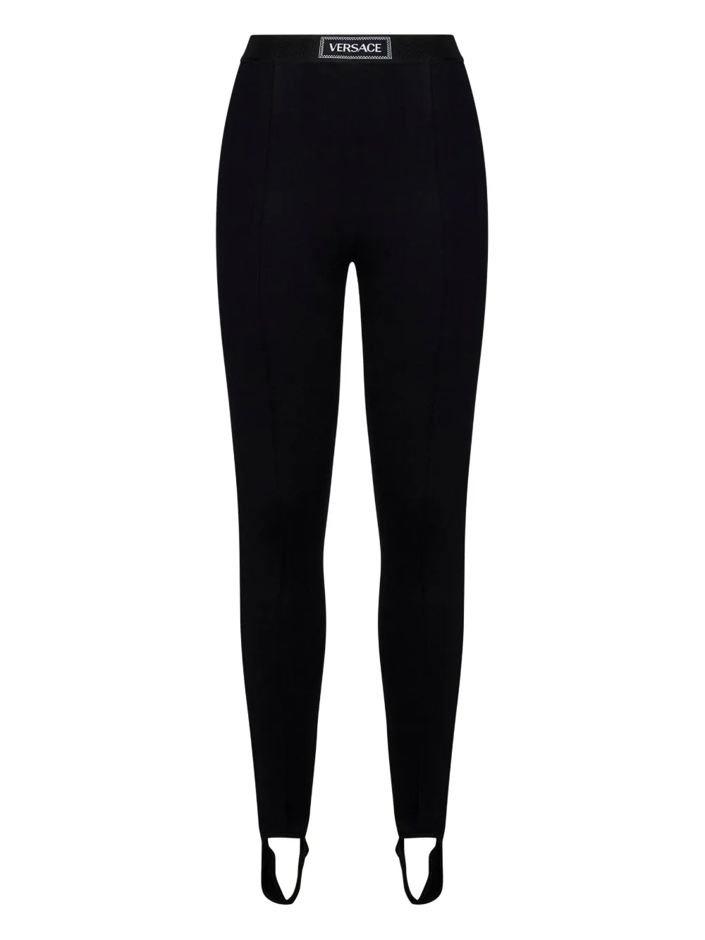 Versace stirrup leggings Zwart