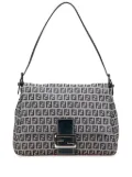 Fendi Pre-Owned 20th Century Zucchino Canvas Mamma Forever shoulder bag - Blue