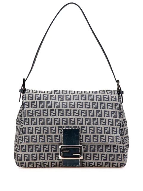 Fendi Pre-Owned 20th Century Zucchino Canvas Mamma Forever shoulder bag