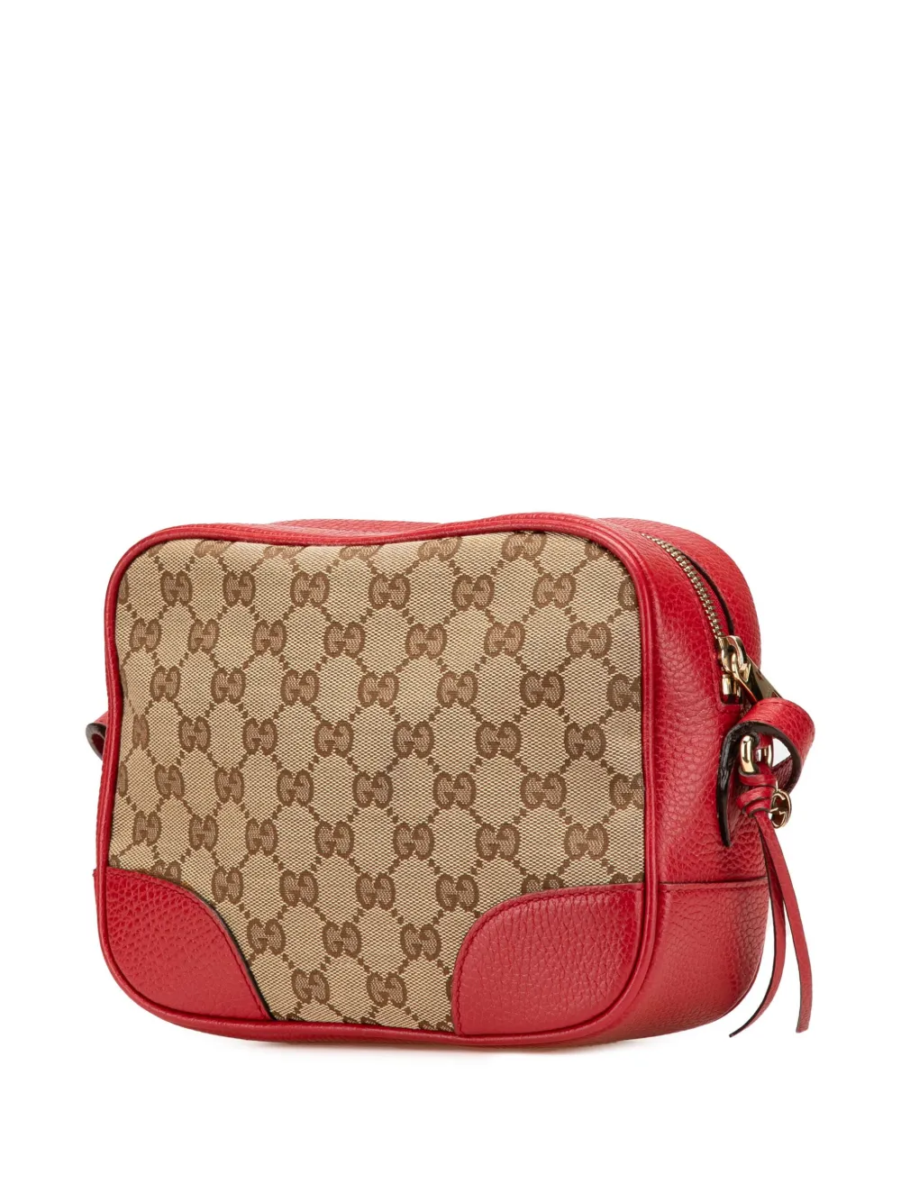 Pre-owned Gucci 2016-2025 Gg Canvas Bree Crossbody Bag