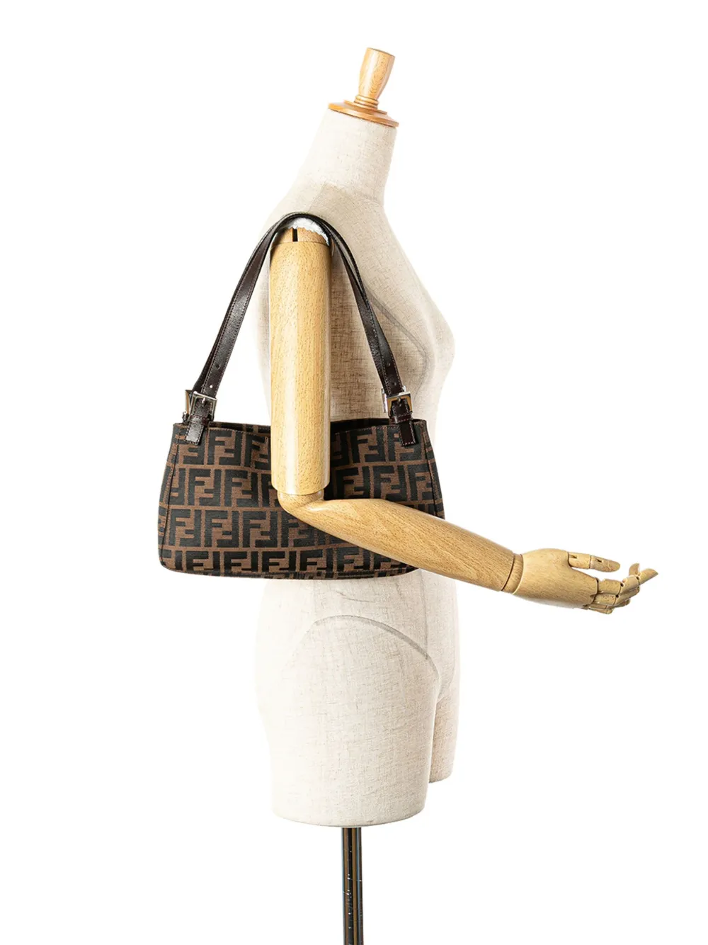 Fendi Pre-Owned 2000-2010 Zucca Canvas shoulder bag | Pre-Owned | Image 2