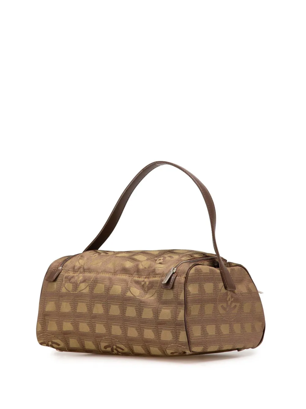 Pre-owned Chanel 2002-2003 New Travel Line Nylon Vanity Bag
