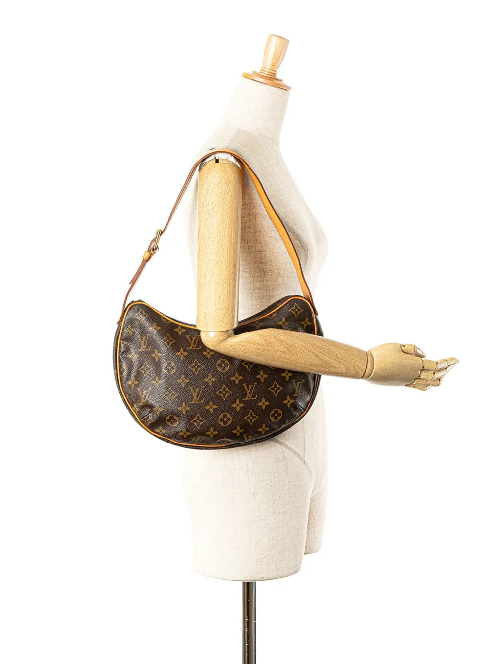 Louis Vuitton Pre-Owned 2002 Monogram Croissant MM hobo bag | Pre-owned | Image 2