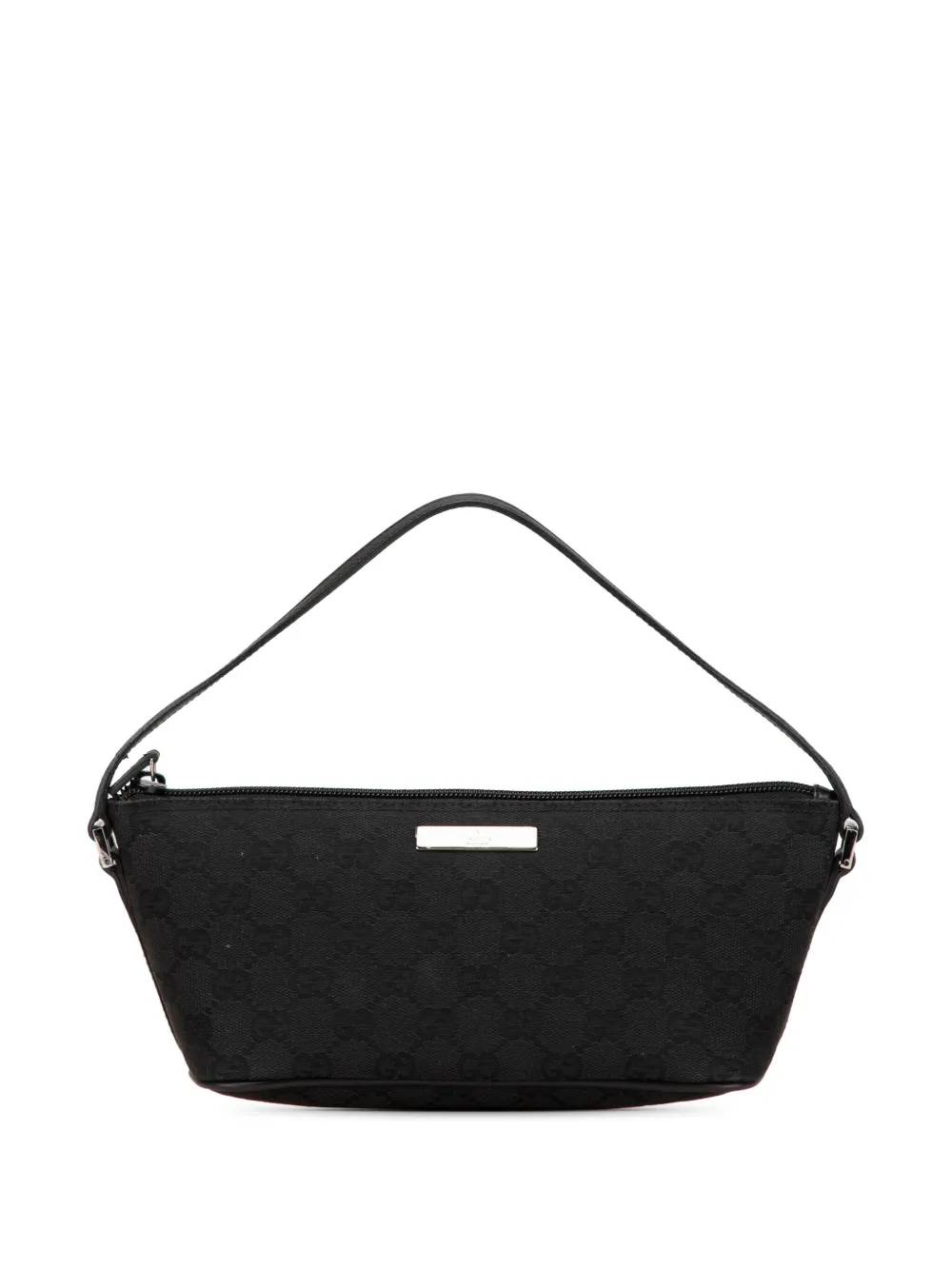Gucci Pre-Owned 2000-2015 GG Canvas Boat shoulder bag | Black | Image 1