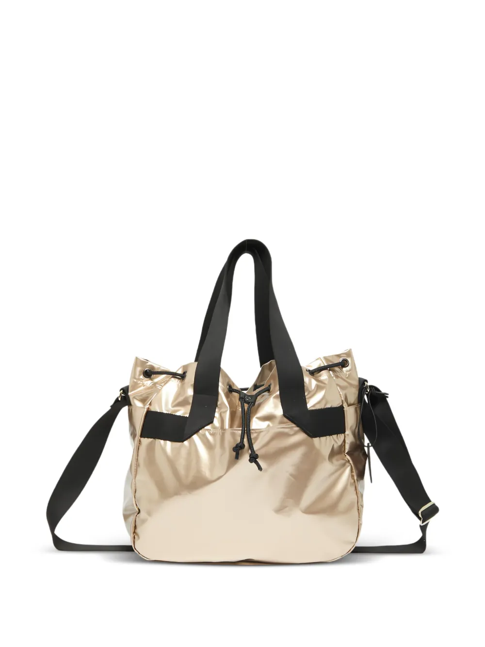 Jack Gomme metallic-finish drawstring shoulder bag | Women | Image 2
