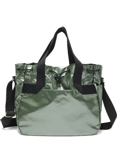Jack Gomme medium drawstring metallic-effect tote bag