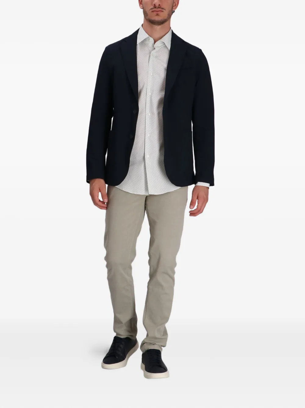 BOSS single-breasted patch-pocket blazer | Blazers | Image 2